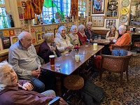 Visit to the Mason's Arms, Teddington
